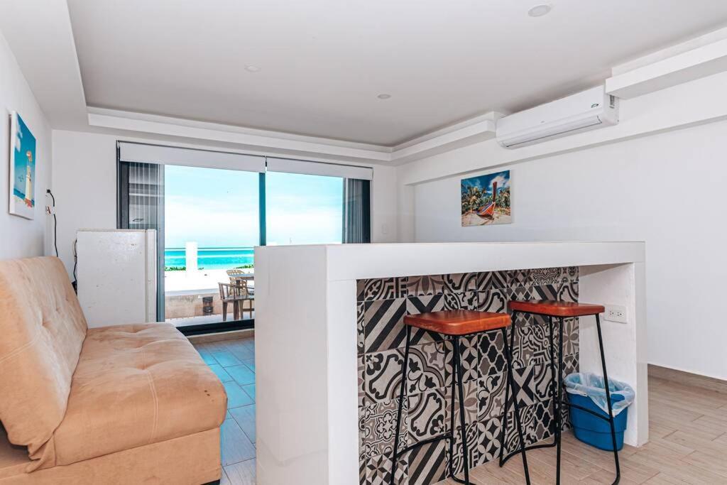 Villas Marlin 108, A Pie De Playa, Albercas, Jacuzi, Ubicacion Inmejorable แคนคูน ภายนอก รูปภาพ
