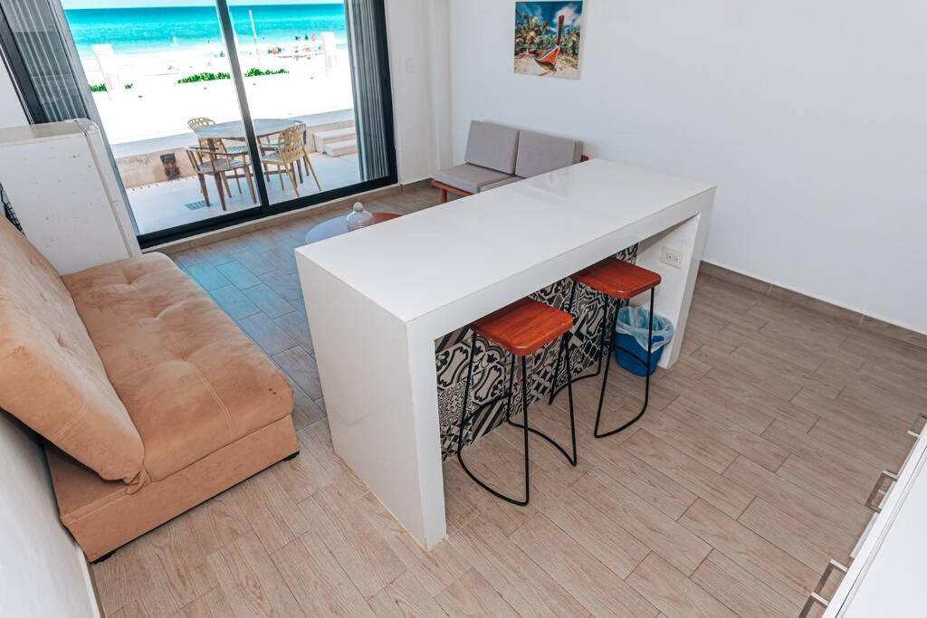Villas Marlin 108, A Pie De Playa, Albercas, Jacuzi, Ubicacion Inmejorable แคนคูน ภายนอก รูปภาพ