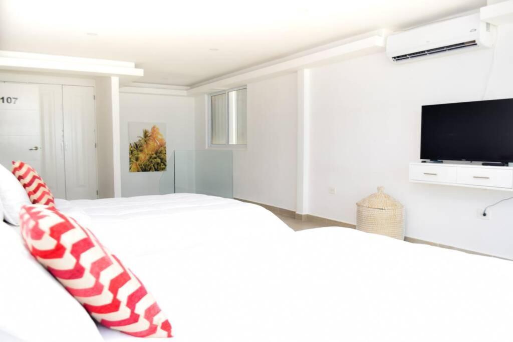 Villas Marlin 108, A Pie De Playa, Albercas, Jacuzi, Ubicacion Inmejorable แคนคูน ภายนอก รูปภาพ