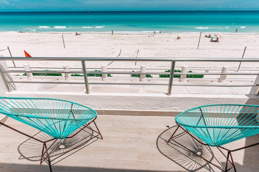 Villas Marlin 108, A Pie De Playa, Albercas, Jacuzi, Ubicacion Inmejorable แคนคูน ภายนอก รูปภาพ