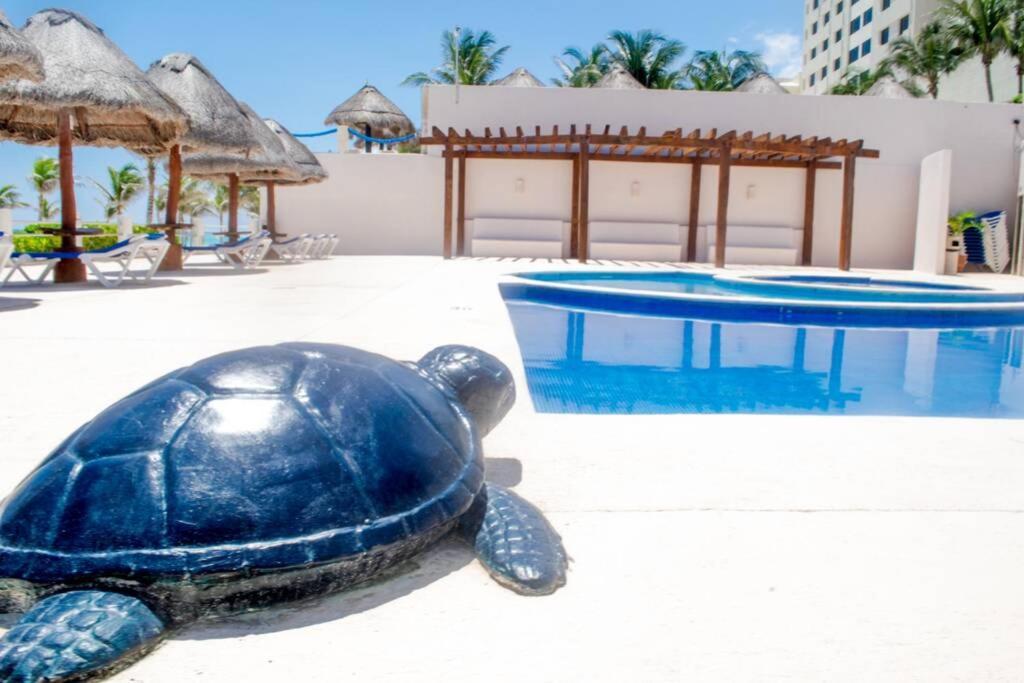 Villas Marlin 108, A Pie De Playa, Albercas, Jacuzi, Ubicacion Inmejorable แคนคูน ภายนอก รูปภาพ