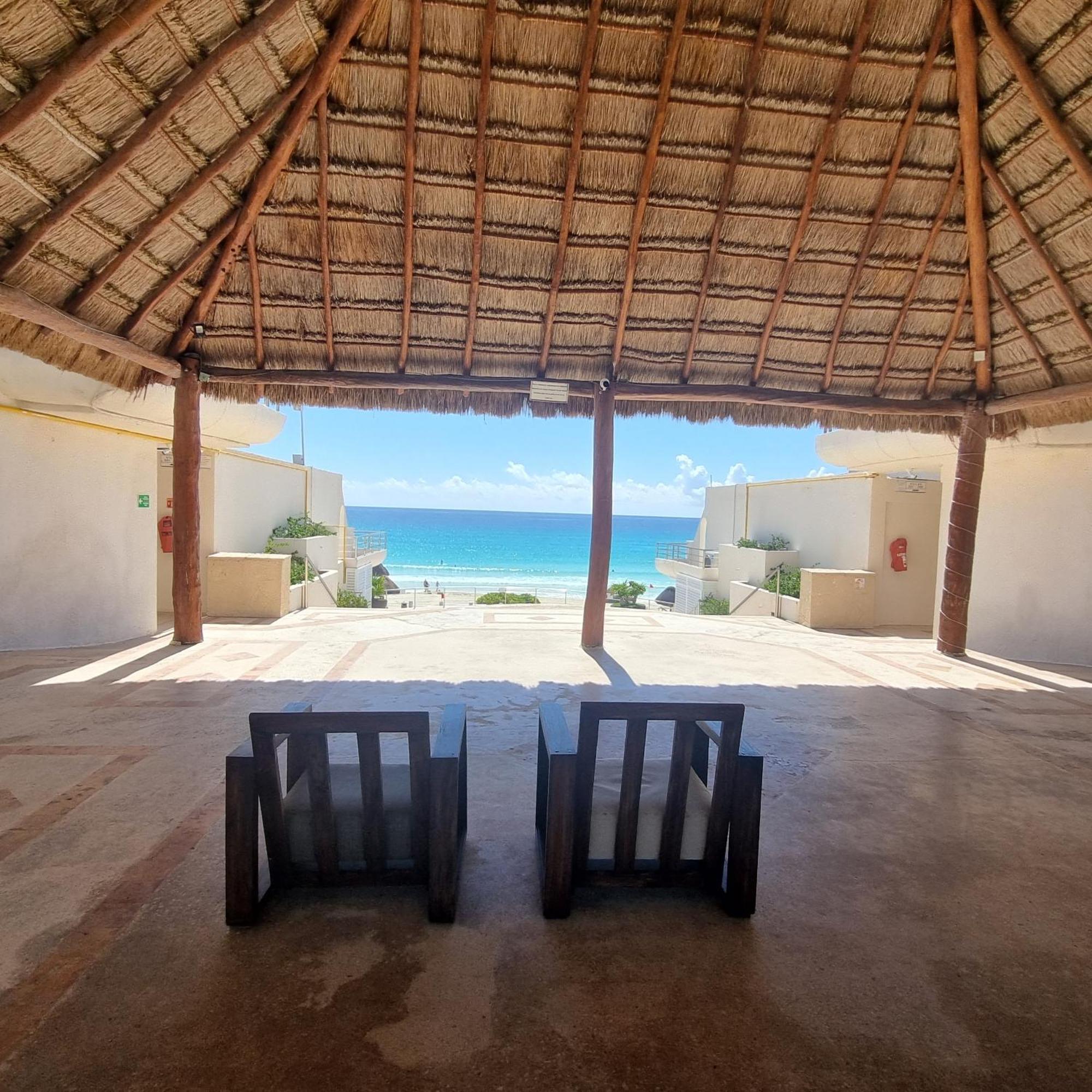 Villas Marlin 108, A Pie De Playa, Albercas, Jacuzi, Ubicacion Inmejorable แคนคูน ภายนอก รูปภาพ